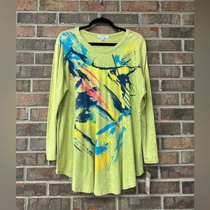 Green Jess & Jane Long Sleeve Top